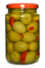 Green olives from Greece